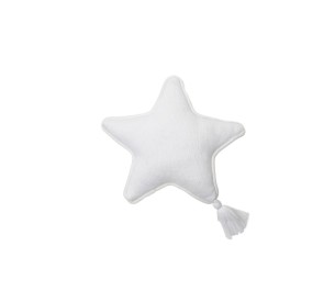 Knitted Cushion Twinkle Star Ivory