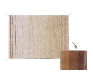 Washable Rug Twin Toffee 170x240 cm Lorena Canals