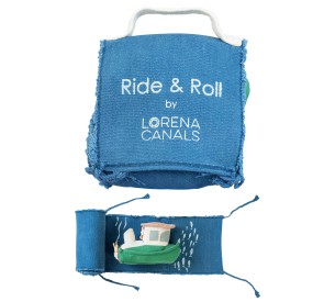 Zabawka bawełniana RIDE & ROLL statek Lorena Canals